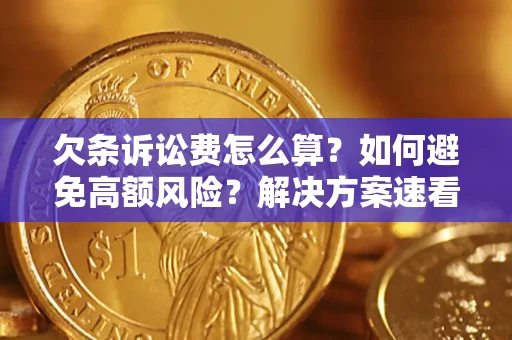 北京欠条诉讼费怎么算？如何避免高额风险？解决方案速看！