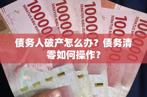 北京债务人破产怎么办？债务清零如何操作？