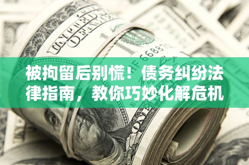 北京被拘留后别慌！债务纠纷法律指南，教你巧妙化解危机