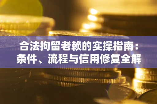 北京合法拘留老赖的实操指南：条件、流程与信用修复全解析